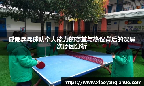 成都乒乓球队个人能力的变革与热议背后的深层次原因分析
